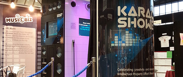 Visit the karaoke shower at the Big Music Project in Glasgow