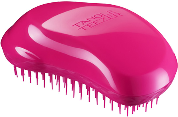 Picture of a hairbrush product called Tangle Teezer