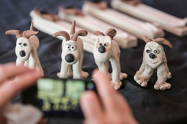 Clay model of Gromit (from Wallace and Gromit)