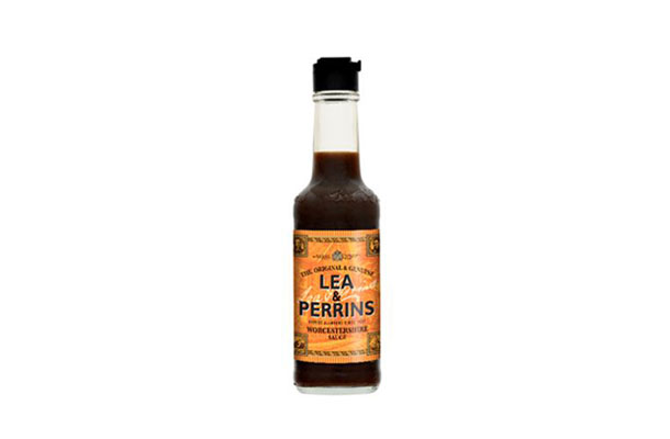 Image of Lea & Perrins bottle.