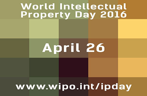 World IP Day branding image.