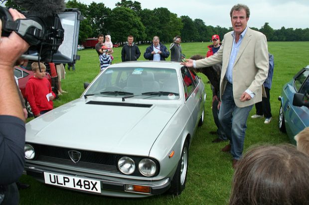 [Image of Jeremy Clarkson and James May presenting Top Gear by Tony Harrison on Flickr used under Creative Commons.]