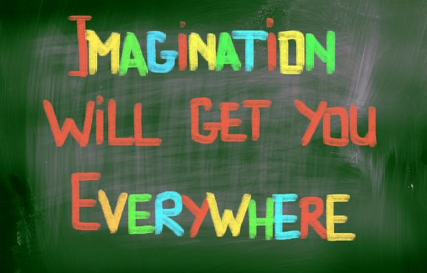 Imagination Will Get You Everywhere Concept