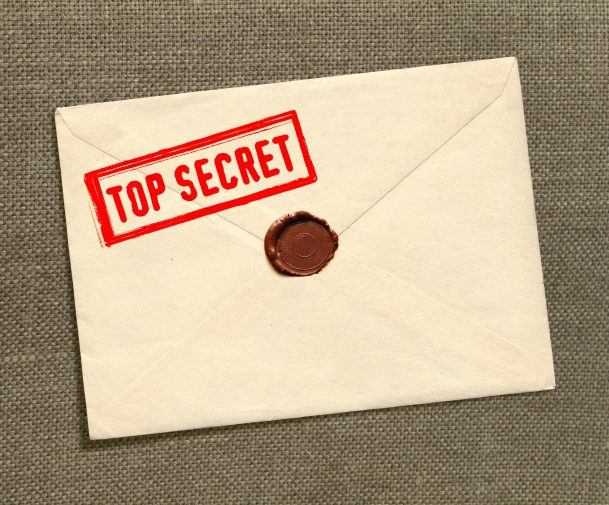 top secret envelope