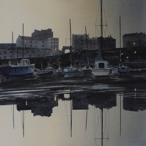 Hyper-real – Naomi Tydeman’s First light on the harbour