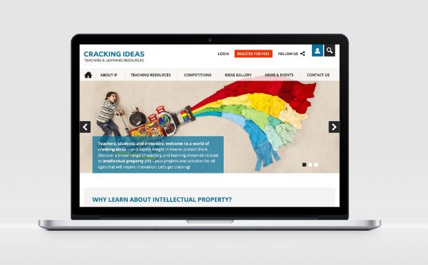 Cracking ideas website home page