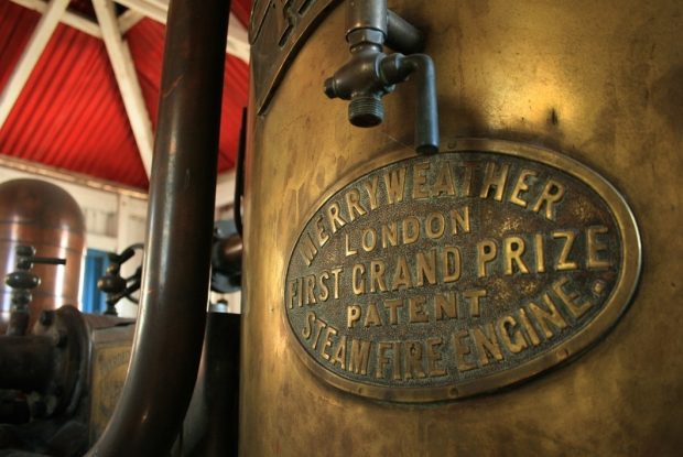 Water pump at the Fray Bentos factory