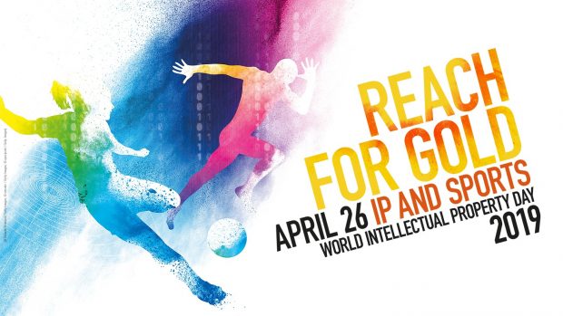 Reach for gold, April 26, IP and sports, World Intellectual Property Day 2019