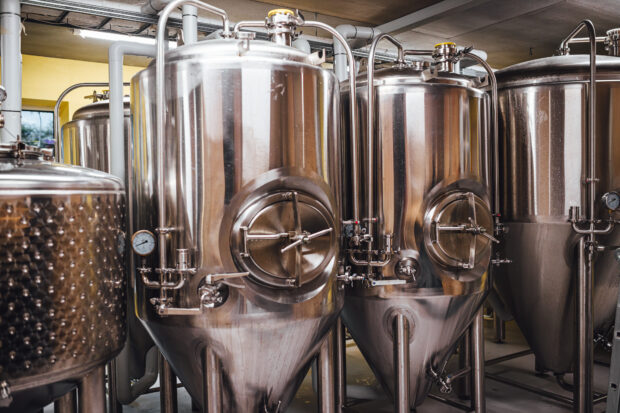 An image of brewing equipment