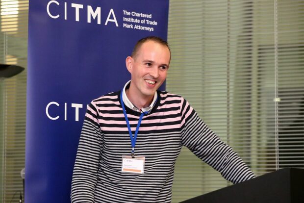 President of the Chartered Institute of Trade Mark Attorneys (CITMA), Daniel Hardman-Smart.